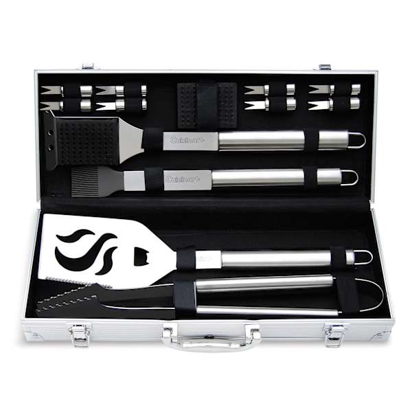 Cuisinart 14 piece deluxe grill set clearance