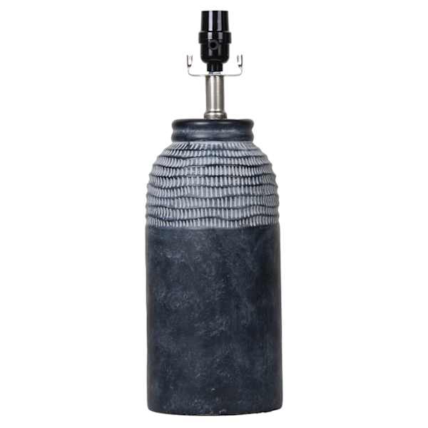 Ty Pennington Black Speckled Medium Table Lamp Base, 18"