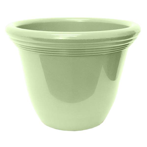 Honeybloom Seafoam Capri Outdoor Planter, Small