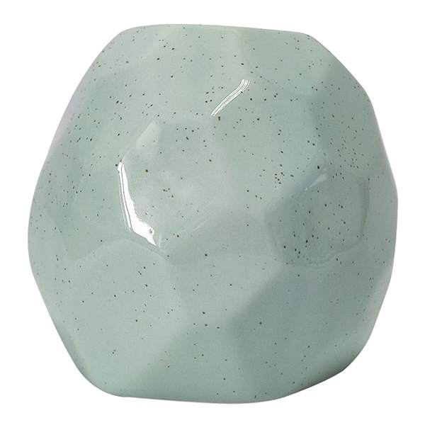 Green Speckled Bud Vase, 4"