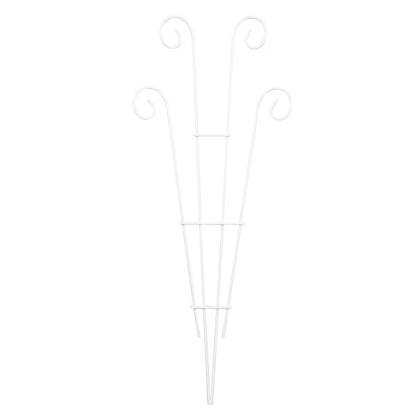 Providence Metal Garden Trellis, White