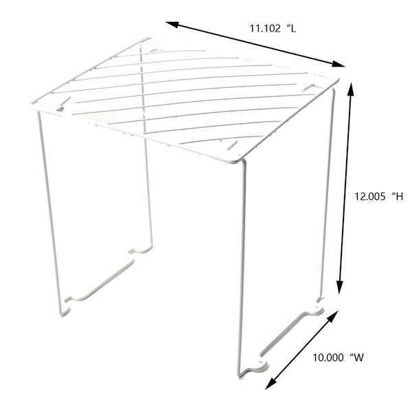Locker Shelf Metal White