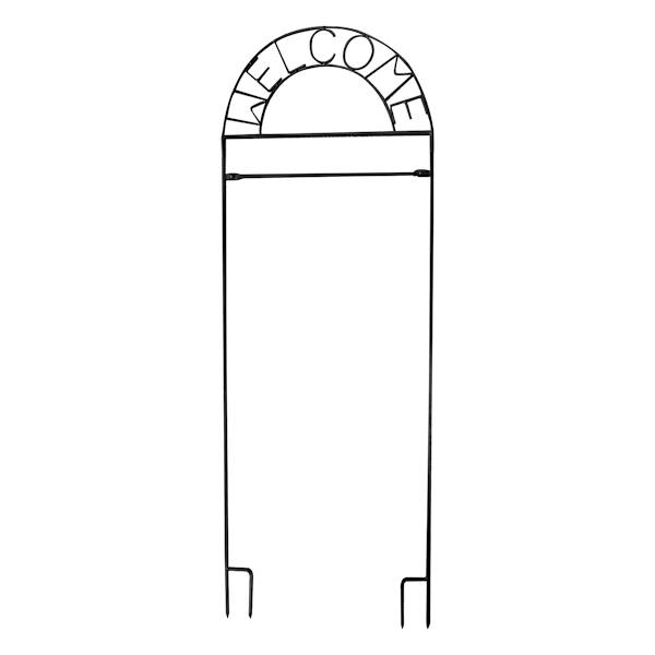 Welcome Garden Flag Hanging Stake, 52"