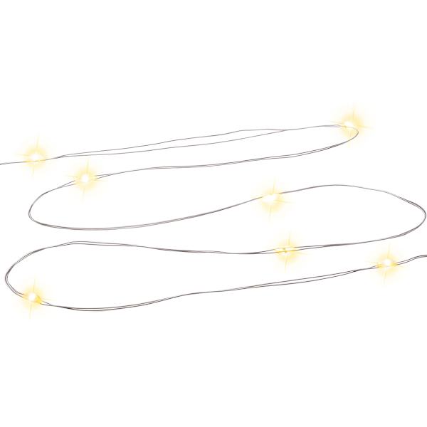 90-Count Silver Fairy Lights