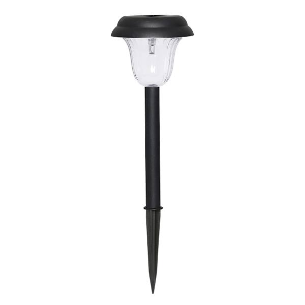 8-Pack Solar Black Moonlight Pathway Lights