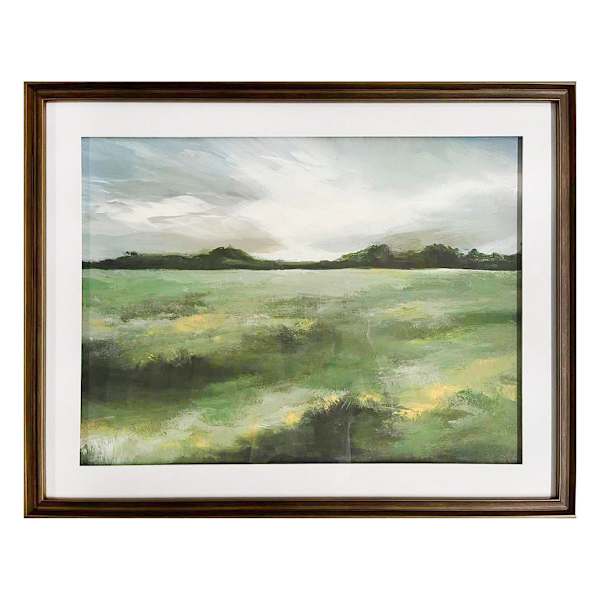 Providence Glass Framed Landscape Print Wall Art, 30x24