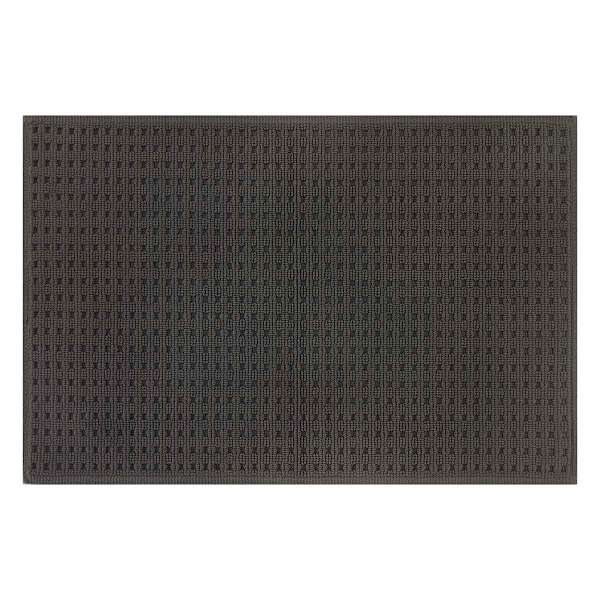 Crosby St. Charcoal Waffle 100% Cotton Antimicrobial Bath Rug, 20x30