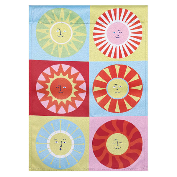 Sunny Club Sun Garden Flag, 18"