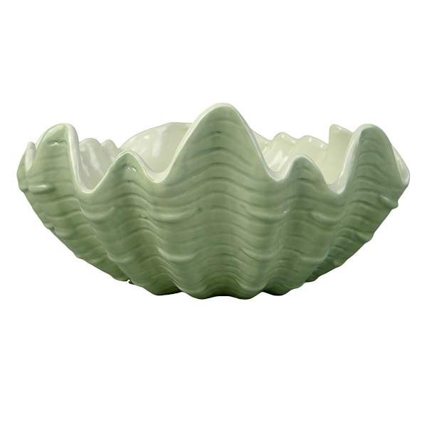 Providence Indoor Green Half Shell Planter, 10"
