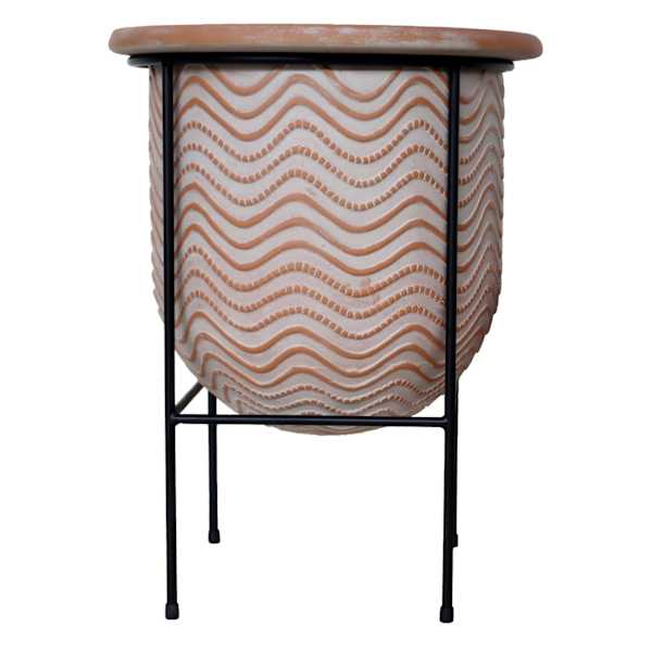 Tracey Boyd Natural Planter Stand, Small