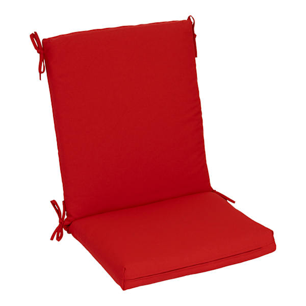 Cherry Canvas Outdoor Hinged Cushion