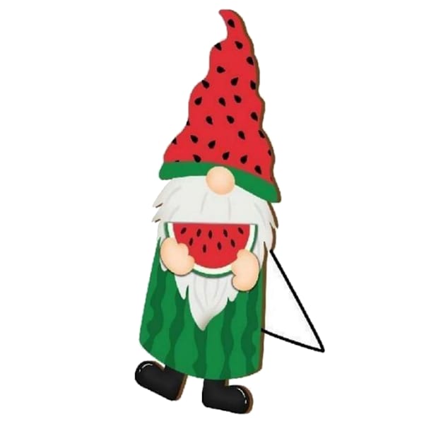 Garden Gnome Leaner Watermelon