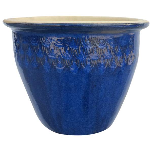 Vegas Blue Outdoor Planter, Large