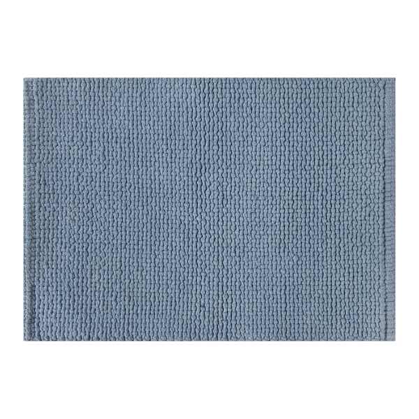 Honeybloom Blue Braided Cotton Bath Rug, 17x24