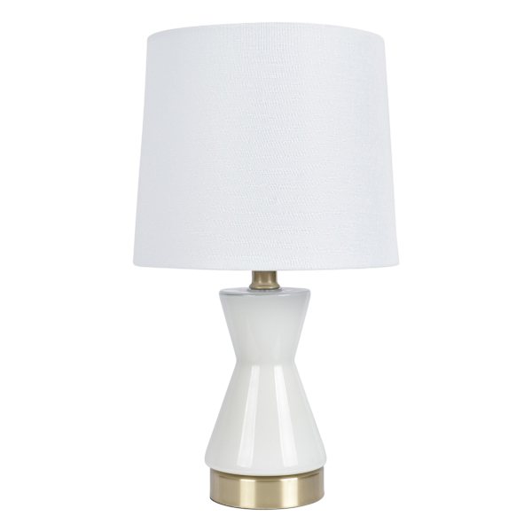 Hourglass Mini Lamp, 15"