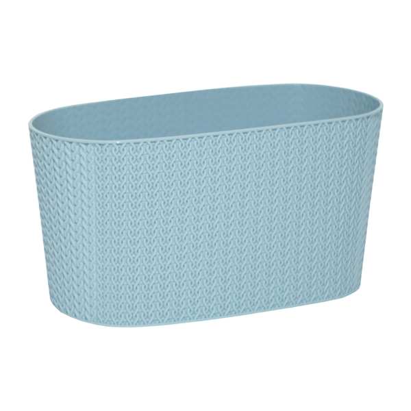 Oblong Mint Sumela Self Outdoor Draining Pot, Large