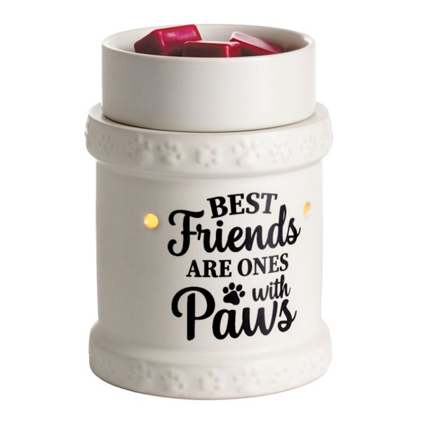 Best Friends Are Ones With Paws Illumination Fragrance Wax Warmer