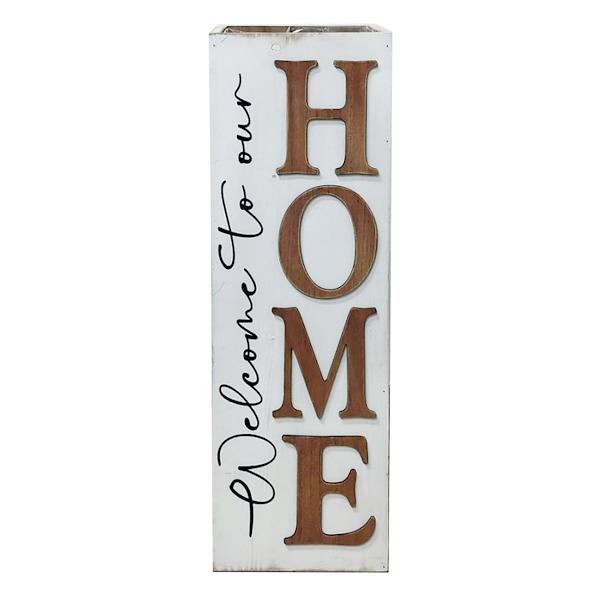 Honeybloom Sentiment Wood Porch Planter Box