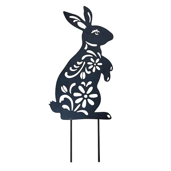 Silhouettes Yard Stake, Rabbit