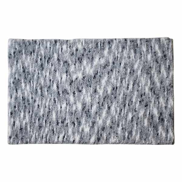 Blue Space Dyed Bath Rug, 20x30