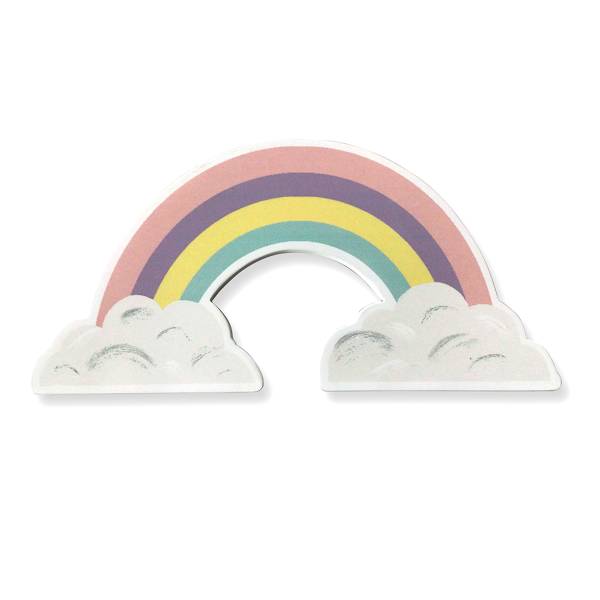 Tiny Dreamers Rainbow Wall Decor, 18x9