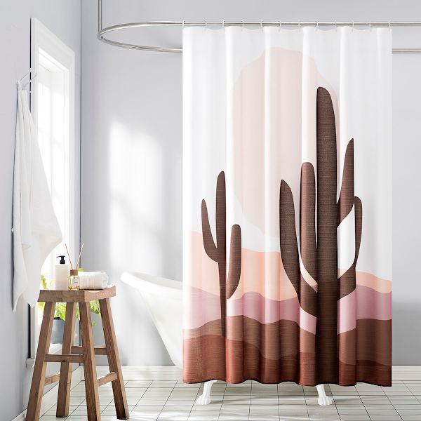 13-Piece Arizona Sunset Shower Curtain Set, 70x72