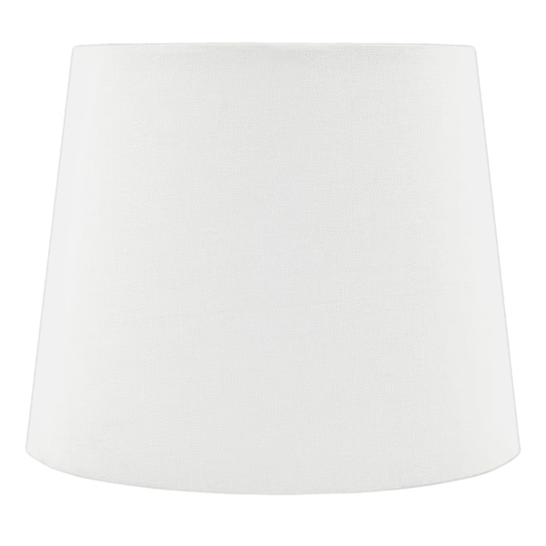 Crosby St. White Gold Lined Tapered Drum Small Table Lamp Shade, 9x11x9