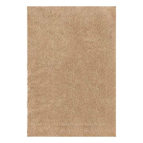 (C205) Kodiak Neutral Shag Area Rug, 6x9