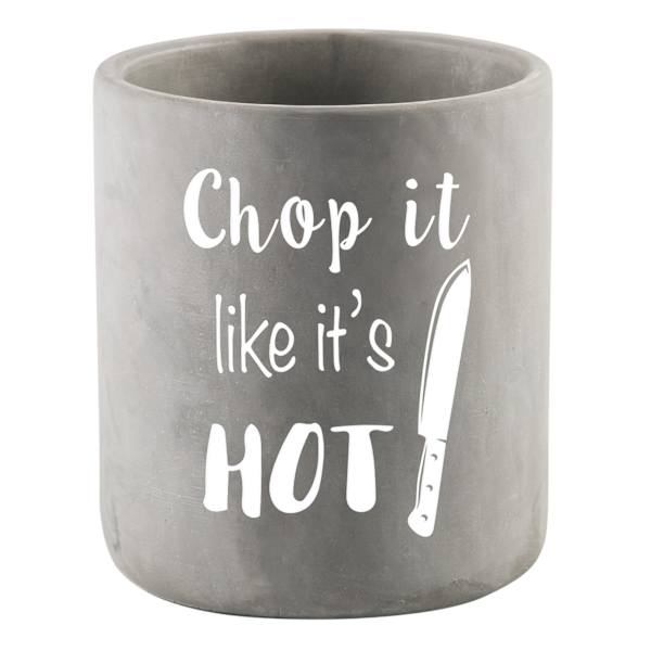 Chop It Like Its Hot Kitchen Utensil Holder