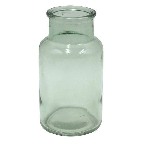 Green Glass Bud Vase, 5"