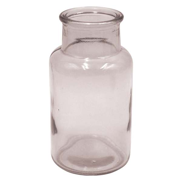 Pink Glass Bud Vase, 5"