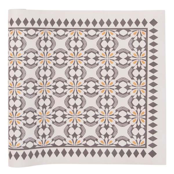 Vinyl Grey/Beige Runner 2x5