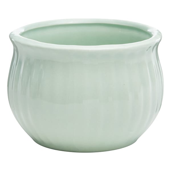 Providence Indoor Mint Cabbage Planter, 4.3"