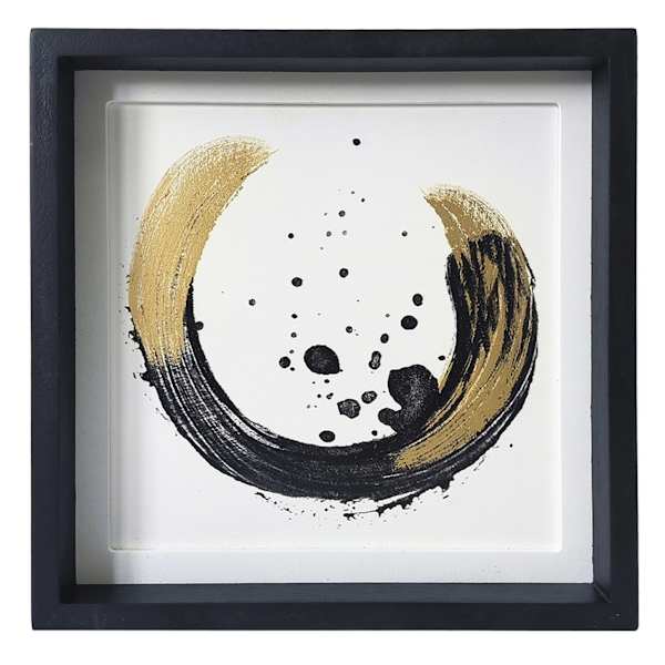 Crosby St. Circle Brush Stroke Canvas, 7.9"