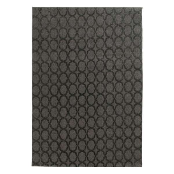(D601) Verona Grey Contour Area Rug, 5x7
