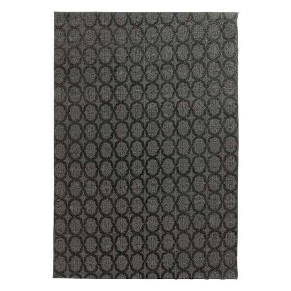 (D601) Verona Grey Contour Area Rug, 8x10
