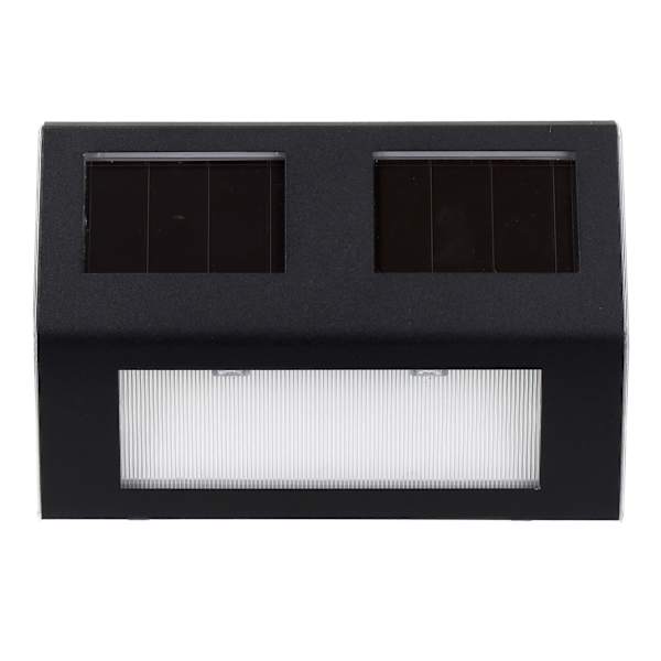 2-Lumen Solar Black Deck Light