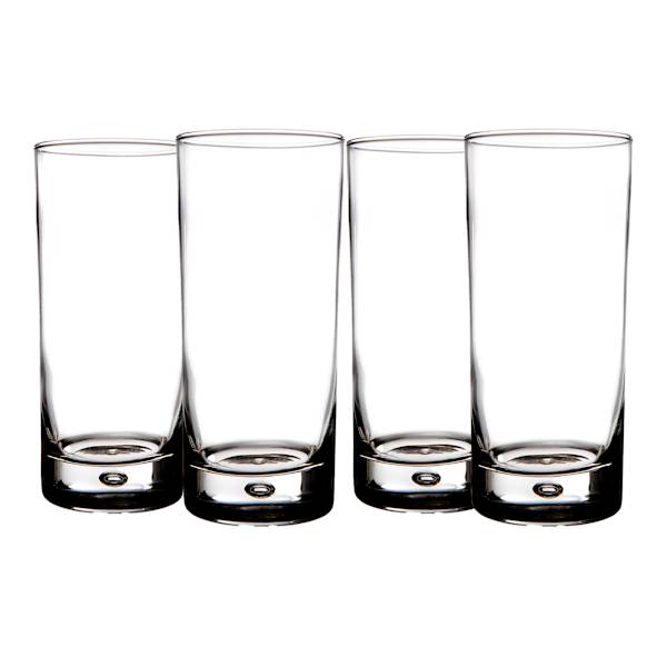 Set of 4 Tribeca Highball Glasses, 17oz