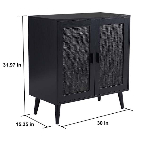 Luna Cabinet, Black