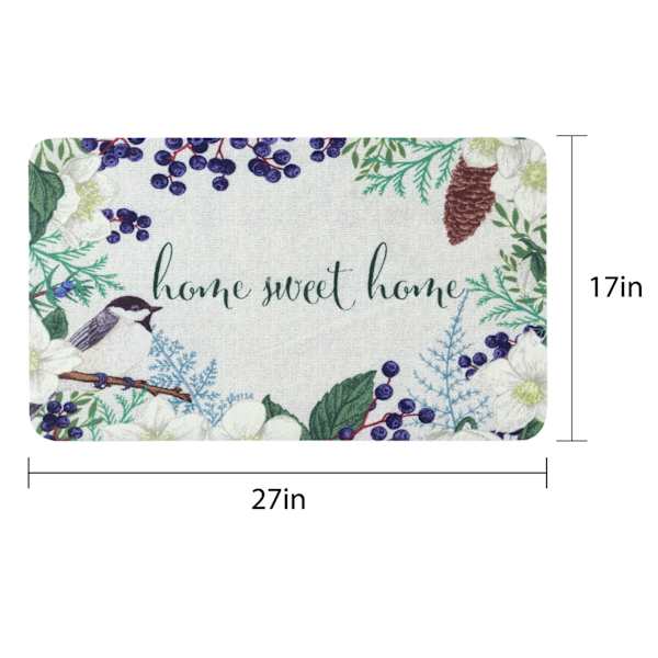 Home Sweet Home Forest Echo Doormat, 17x27