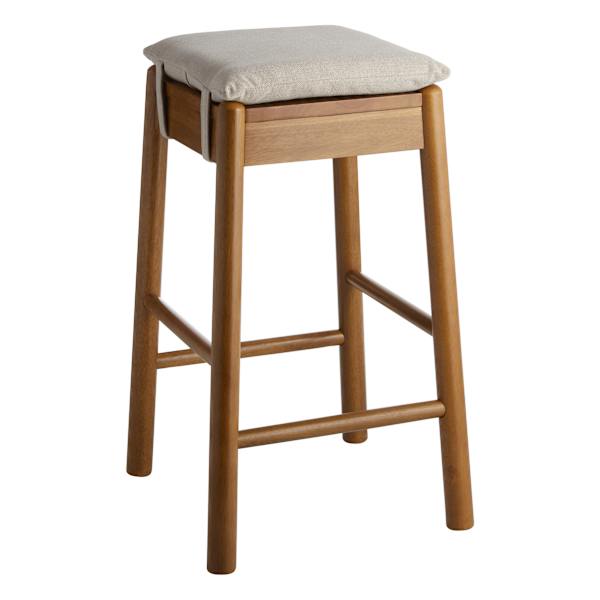 Honeybloom Quincy Counter Stool, Beige
