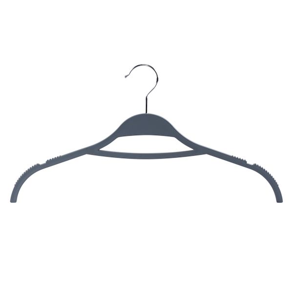 12-Piece Non-Slip Shirt Hangers, Grey
