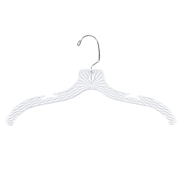 5-Piece Blouse Hangers, Crystal