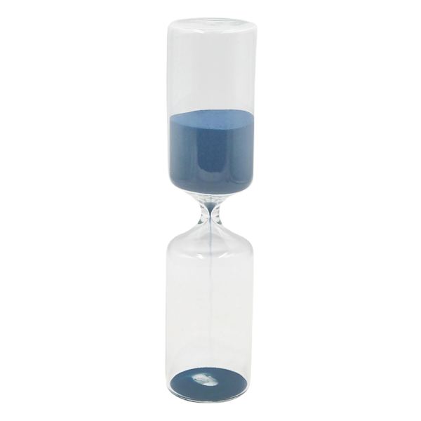 Blue Sand Hourglass, 10"