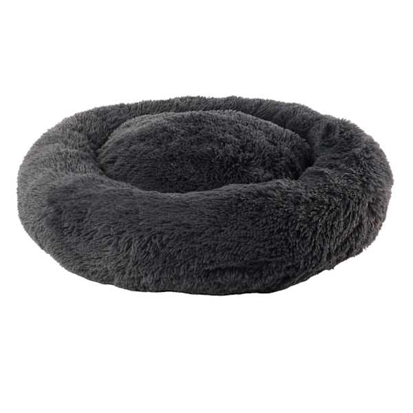 Round Black Eyelash Pet Cuddler, 36"