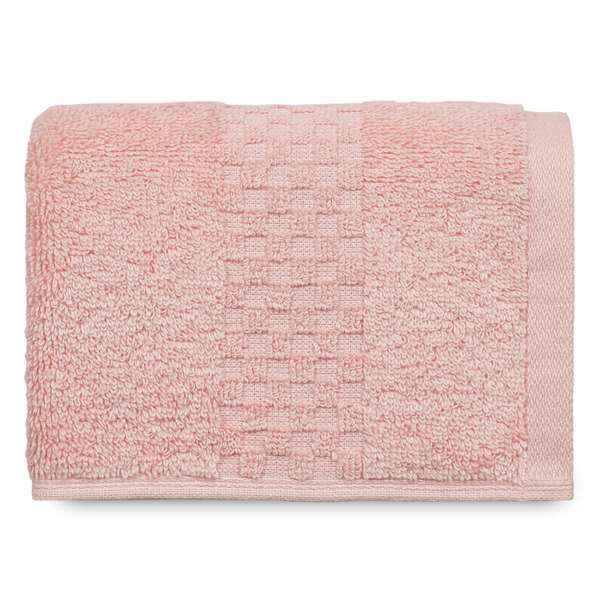 Tiny Dreamers Pink Cotton Hand Towel, 16x28