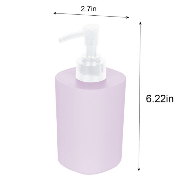3-Piece Lavender Countertop Accessories Set