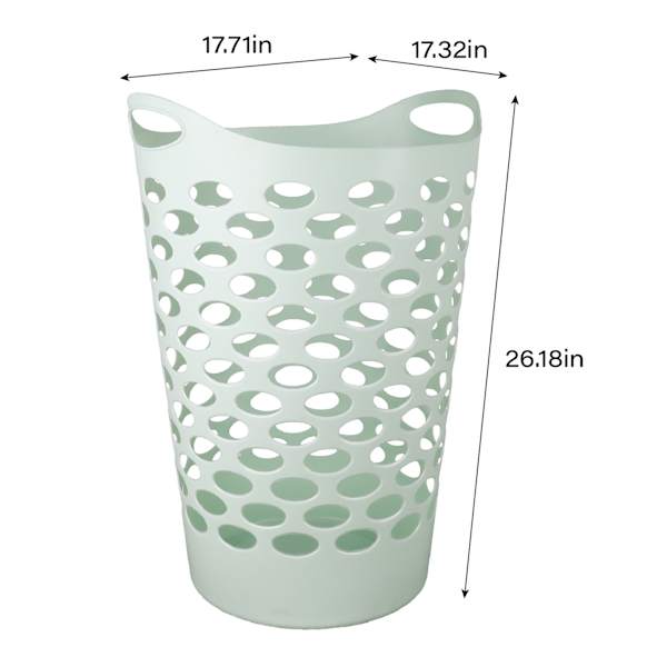 Mint Flexible Laundry Hamper, 60l