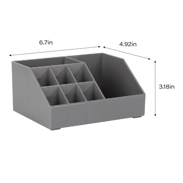 Stackable Desktop Organizer, Grey