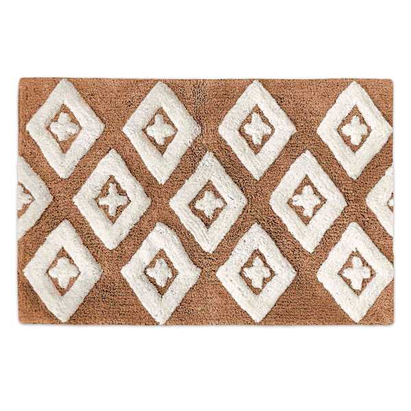 Oxford Coral Tufted Bath Rug, 20x30